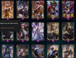 💎 Conta LoL + Valorant com +R$10.000 investidos - League of Legends