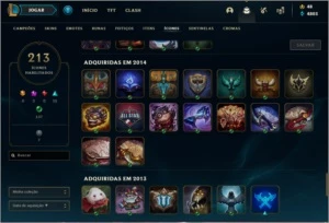 Conta lol desde 2013 - League of Legends