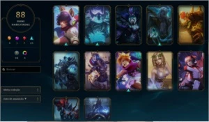 Acc main gold 4 - parei de jogar - League of Legends LOL
