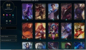 Acc main gold 4 - parei de jogar - League of Legends LOL