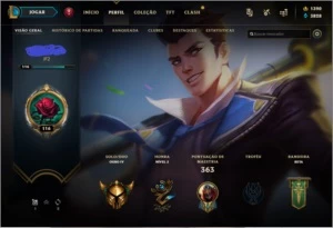 Acc main gold 4 - parei de jogar - League of Legends LOL