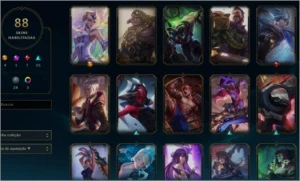 Acc main gold 4 - parei de jogar - League of Legends LOL