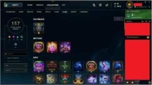 Conta Lv 374 - League of Legends (BR) LOL