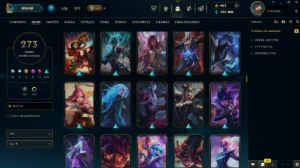 League Of Legends: 273 Skins | 258 Cromas | Todos Campeões - Others