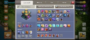 Cv 14 Praticamente Full Th 14 Bem Upado Paisagem Skin Barato - Clash of Clans