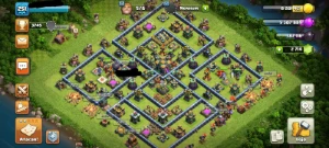 Cv 14 Praticamente Full Th 14 Bem Upado Paisagem Skin Barato - Clash of Clans