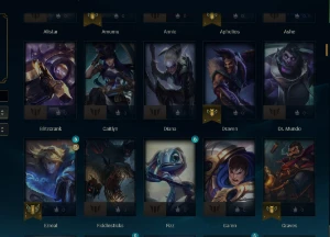 conta d1 63% de winrate - League of Legends LOL