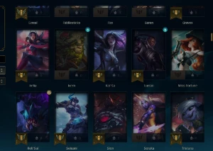 conta d1 63% de winrate - League of Legends LOL