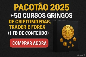 +50 Cursos Gringos de Criptomoedas, Trader e Forex (1TB) - Cursos e Treinamentos