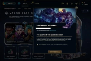 Conta MESTRE com 70 PDL e 31 Champs + 4 Skins - League of Legends LOL