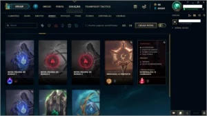 Conta nível 103, todos os champs + 91skins, 60k EA + 3k EL - League of Legends LOL