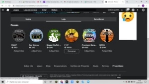 conta roblox