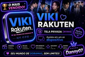 Viki Rakuten | Tela Privada Exclusiva - 30 Dias - Assinaturas e Premium