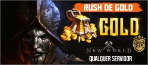 💰 ⚔️ NEW WORLD⚔️  - 🔥 RUSH GOLD - QUALQUER SERVIDOR 💰!!!!