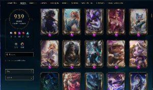 Conta lol - 939 skins. Platina III - League of Legends