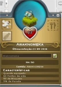 ARAKNOMEKA LVL 50 - Wakfu