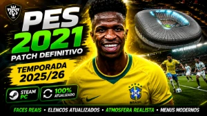PATCH PES 2021 GOGOSZ 2025 ATUALIZADO 💛💚 - Steam