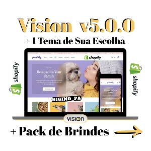 Tema Vision Da \ Loja De Temas Shopify \ + Atualizações