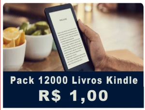 PACK 12000 LIVROS para kindle em português - eBooks