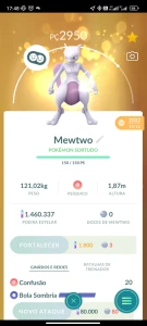 Conta Pokémon Go Level 40-41 - Mewtwo Luck Purificado - Pokemon GO