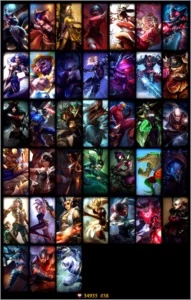 Conta League Of Legends - Platina 5 LOL