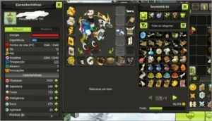 CONTA CERTIFICADO PANDA LV 194 BEM EQUIPADO - Dofus
