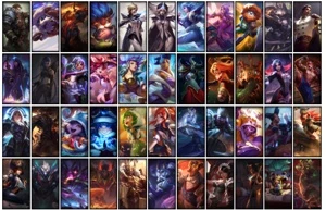 Conta unranked com 145 Champs e 144 Skins - League of Legends LOL
