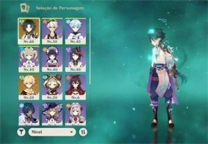 XIAO+PERSONAGENS 4 ESTRELAS AR31 - Genshin Impact