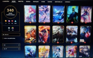 Conta De Lol, Ex-Diamante, +340 Skins, Mmr Alto (Negociação) - League of Legends