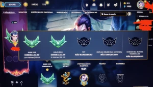 Conta De Lol, Ex-Diamante, +340 Skins, Mmr Alto (Negociação) - League of Legends