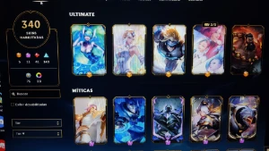 Conta De Lol, Ex-Diamante, +340 Skins, Mmr Alto (Negociação) - League of Legends