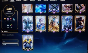 Conta De Lol, Ex-Diamante, +340 Skins, Mmr Alto (Negociação) - League of Legends