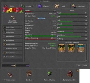 Tibia RP, 157 Quelibra — Char Lover | s/ RK