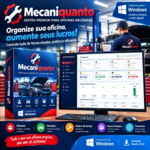 Mecaniquanto - Gestão e Ordens Serviço P/ Oficinas Mecânicas - Softwares e Licenças