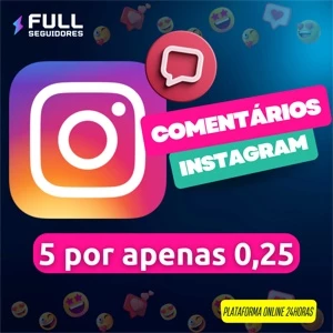 5 Comentários Personalizados Instagram 😱🔥😍 - Social Media