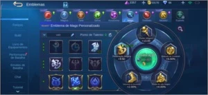 CONTA MÍTICO + 40 HEROIS + 27T SKIN + 53K DE OURO - Mobile Legends