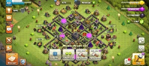 Conta Clash of clans cv9 Full total acesso