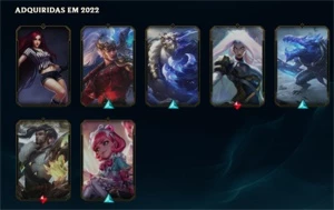 Conta Platina 4 League of Legends LOL
