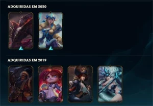Conta Platina 4 League of Legends LOL