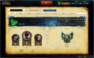 Conta League Of Legends Platina 1 LOL