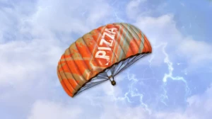 Paraquedas Hot Pizza - PUBG MOBILE