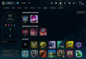 Conta DIAMANTE 4 | 76% Win - Lol (League Of Legends) Elomoon