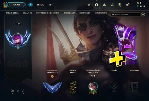 Conta DIAMANTE 4 | 76% Win - Lol (League Of Legends) Elomoon