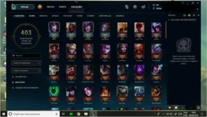 Conta league of legends, TODOS Champ,59 skins, 135 icones! LOL