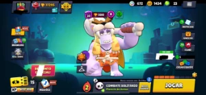 Conta com várias skins e brawlers - Brawl Stars