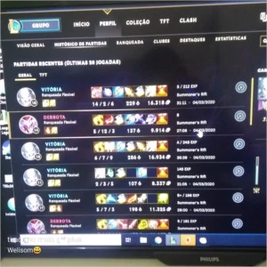 Contas de LoL do 0 ao 30 - League of Legends