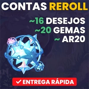 ✧ CONTAS REROLL COM DESEJOS, GEMAS E MAIS! AR18+ - NA/AMERIC - Genshin Impact