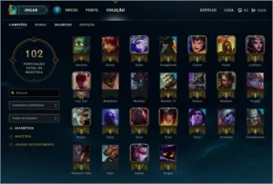 Conta Platina IV - League of Legends LOL