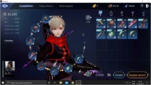 sa83 lvl71 pp84k, 2 pets epicos(biyoho+baratan) email propio - MIR4