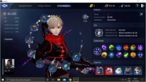 sa83 lvl71 pp84k, 2 pets epicos(biyoho+baratan) email propio - MIR4